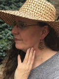 Zinnas Blooming  Earrings