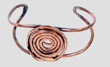 Copper Coil Bracelet Cuff