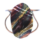 Large Oval Copper Bracelet Cuff