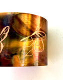 Butterfly  Trio Copper Bracelet Cuff